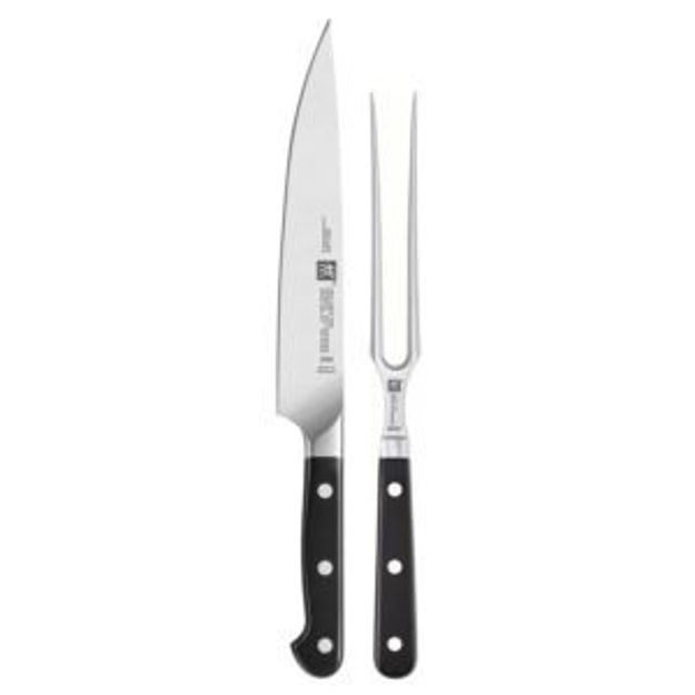 Picture of 2pc Pro Carving Knife & Fork Set