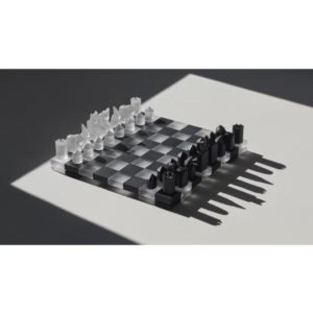 Picture of Orrefors Chess Board