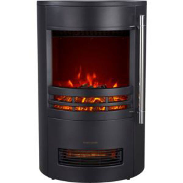 Picture of Round Freestanding Electric Fireplace
