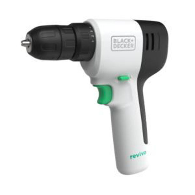 Picture of Reviva 12V MAX Cordless Drill w/ Charger & Double-Ended Screwdriver Bit