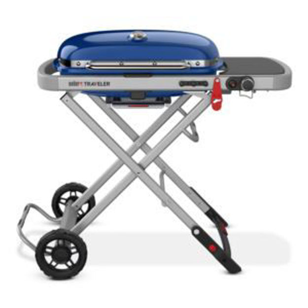Picture of Weber Traveler Portable Gas Grill D.O.Blue