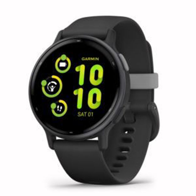 Picture of Vivoactive 5 GPS Smartwatch and On-Wrist Coach - Slate, Black