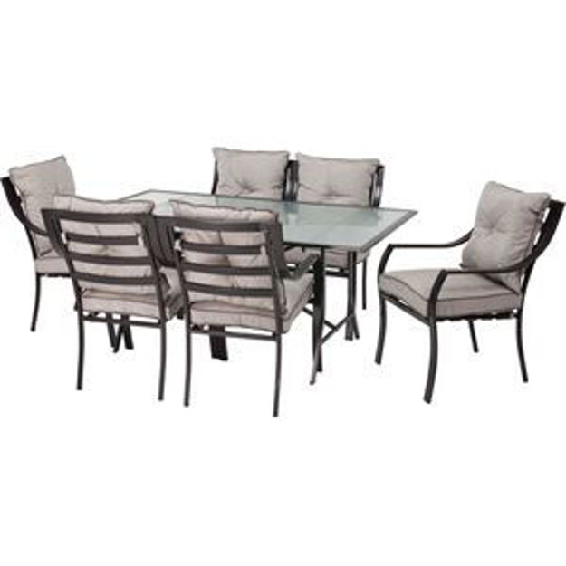 Picture of Lavallette 7-Piece Outdoor Dining Set in Gray