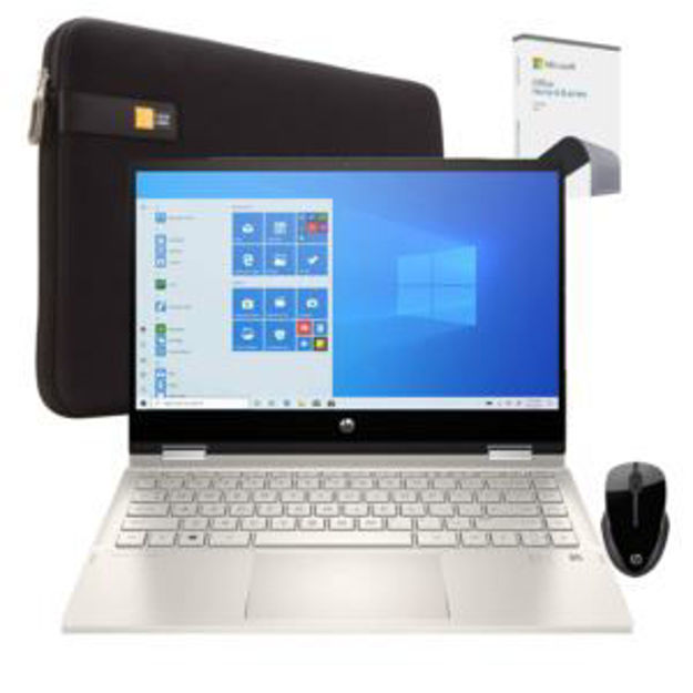 Picture of 14" Pavilion X360 includes carrying case and mouse, 1TB ext SSD, Microsoft Office 2024