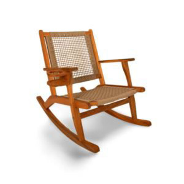 Picture of Vega Natural Stain Outdoor Rocking Chair