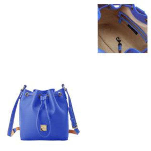 Picture of Lucca Leather Crossbody Drawstring
