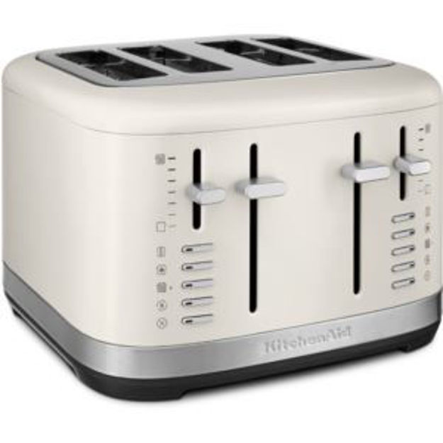 Picture of KitchenAid 4 Slice Toaster, KMT4109PL, Porcelain White
