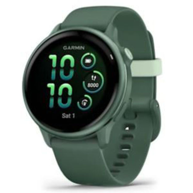 Picture of vívoactive 6 - Metallic Jasper Green with Jasper Green Band