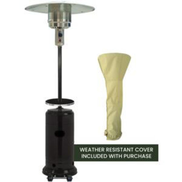 Picture of 7-Ft. Tall 48,000 BTU Propane Umbrella Patio Heater with Waterproof Cover for Outdoor Entertaining i