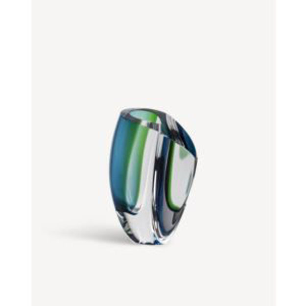 Picture of Mirage Vase Forest Green/Blue Large