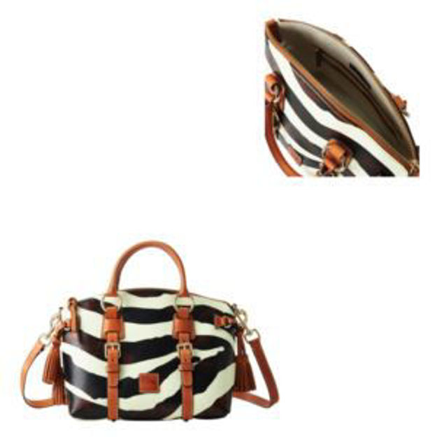Picture of Zebra Bristol Satchel