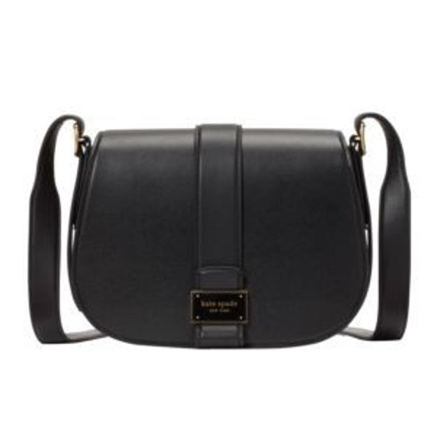 Picture of Nouveau Medium Saddle Bag - Black