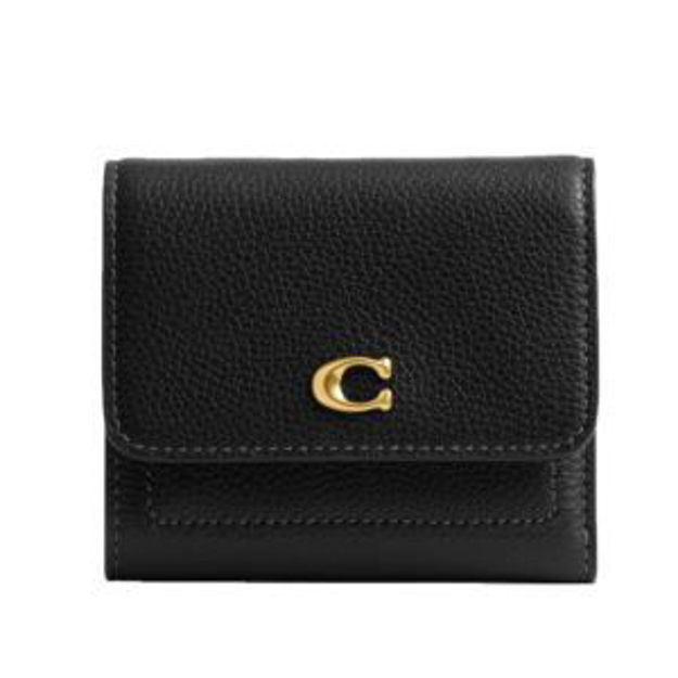 Picture of Mila Small Flap Wallet - Black