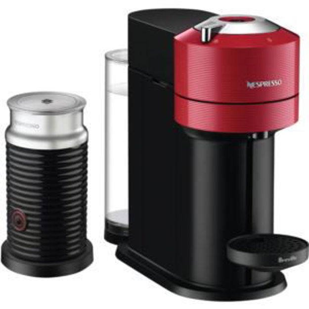 Picture of Vertuo Next Coffee and Espresso Maker in Red plus Aeroccino3 Milk Frother in Black