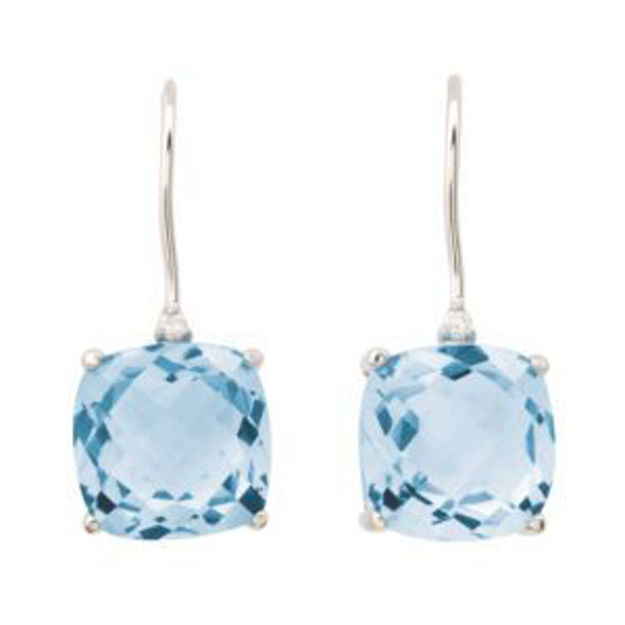 Picture of Blue Topaz Earrings