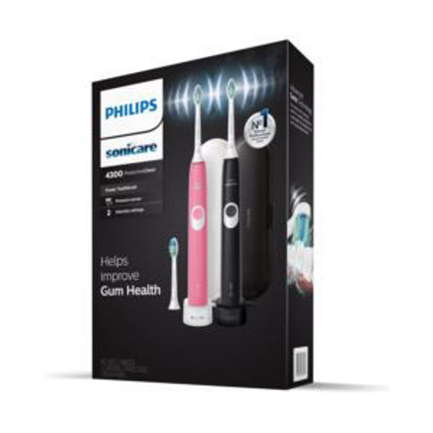 Picture of 2-Pack ProtectiveClean 4300 Rechargeable Toothbrush