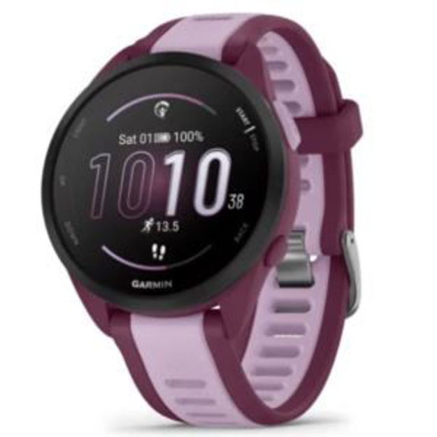 Picture of Forerunner 165 Music - GPS Running Smartwatch - Berry/Lilac