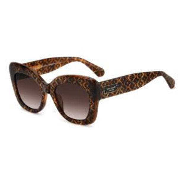 Picture of Kalie Square Polarized Sunglasses - Brown