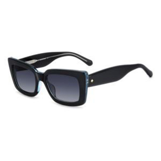 Picture of Cailin Rectangular Sunglasses - Black Blue