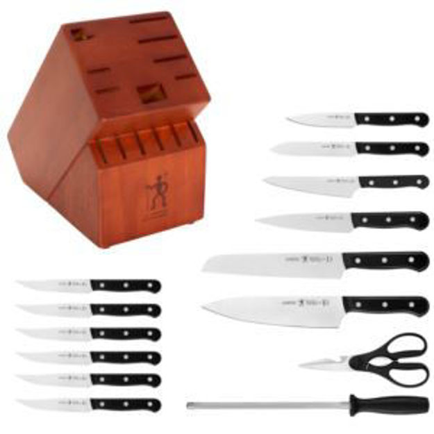 Picture of Solution 15pc Knife Black Set