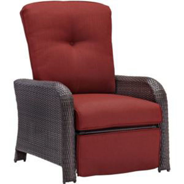 Picture of Strathmere Luxury Recliner in Crimson Red