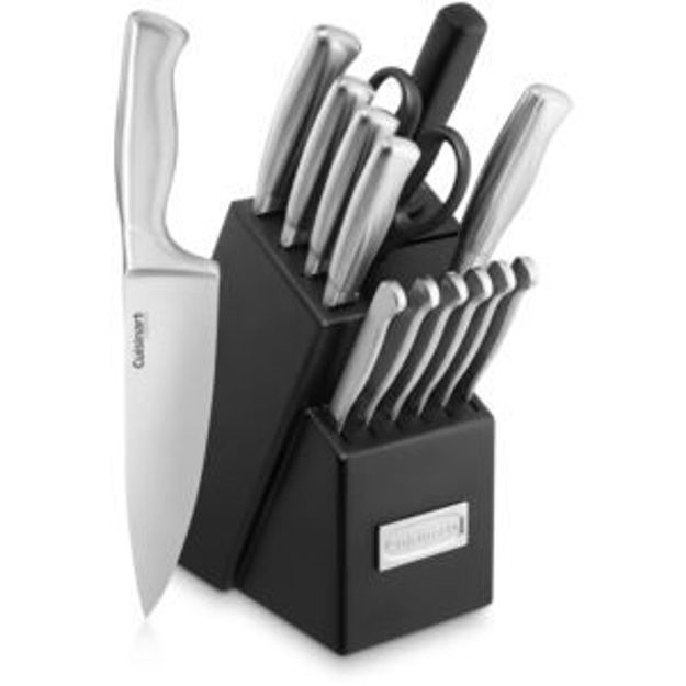 Picture of Classic 15 Pc. Stainless Steel Hollow-Handle Cutlery Block Set