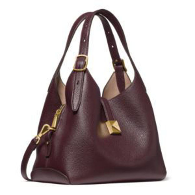 Picture of Deco Medium Crossbody Tote - Blackberry Jam