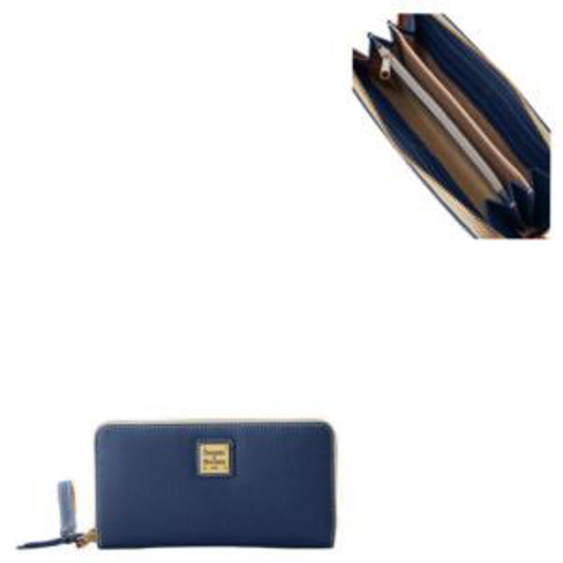 Picture of Lucca Leather Large Zip Around Wristlet