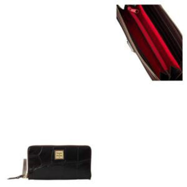 Picture of Denison Large Zip Around Wristlet