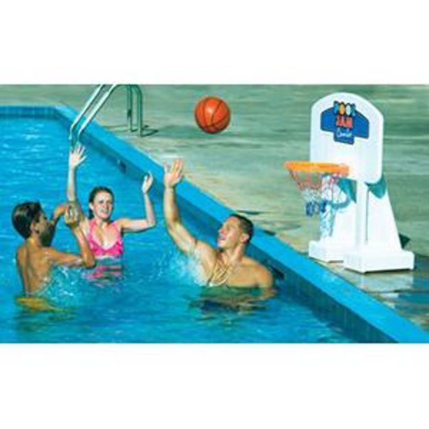 Picture of Pool Jam Combo Inground Volleyball/Basketball Game