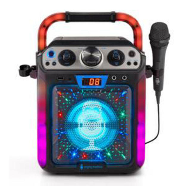 Picture of Groove Hype Portable Bluetooth Karaoke System Black