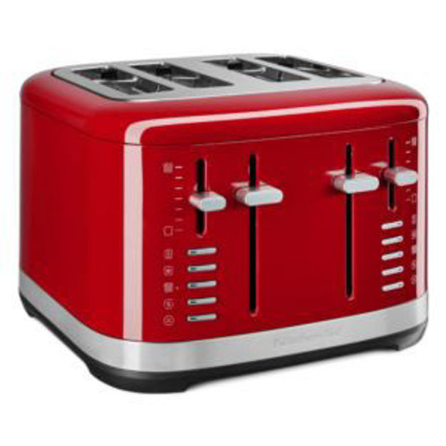 Picture of KitchenAid 4 Slice Toaster KMT4109ER, Empire Red