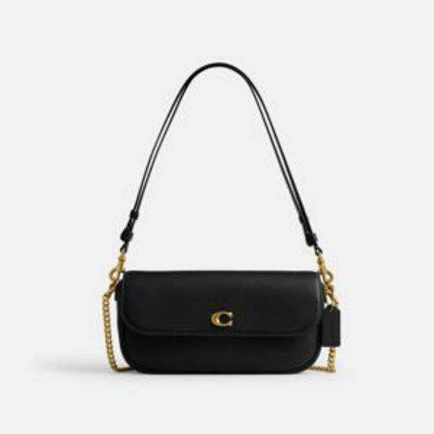 Picture of Brooke Flap Chain Bag - Black