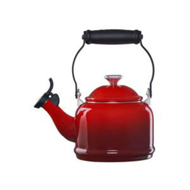 Picture of Demi Kettle w/ Metal Finishes Cerise