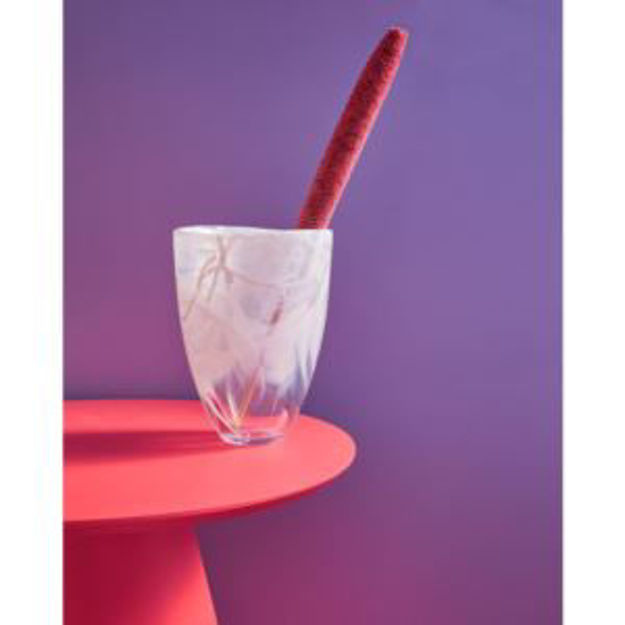 Picture of Contrast Vase White/White