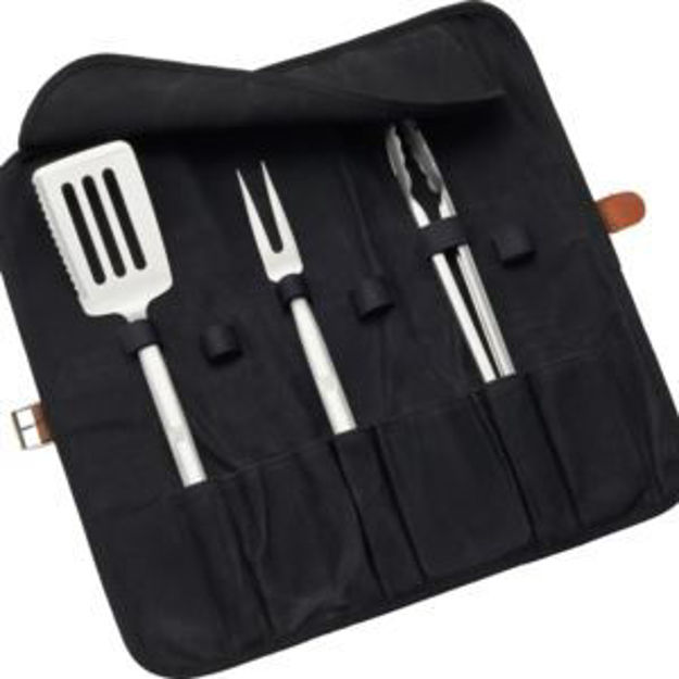 Picture of BBQ 4pc Stainless Steel Grill Tool Set