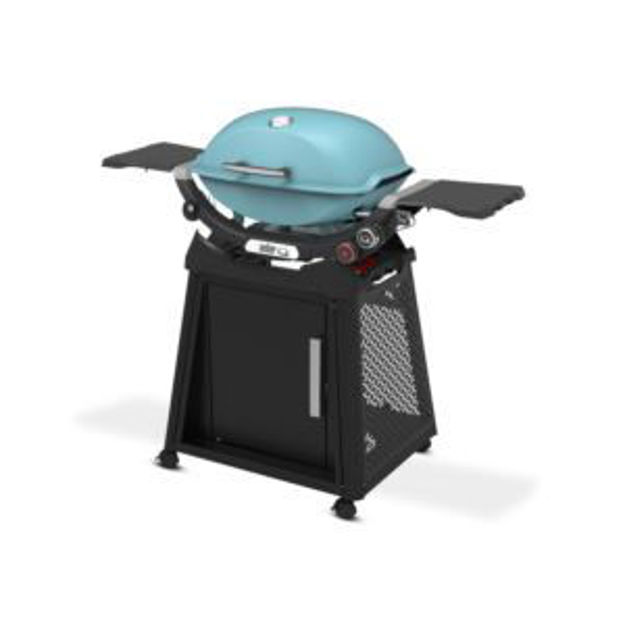 Picture of Q+ Premium Gas Grill Cart Bundle - Blue