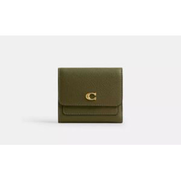 Picture of Mila Small Flap Wallet - Olive
