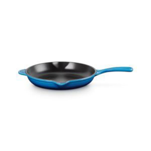 Picture of 9" Traditional Cast Iron Skillet Azure Blue