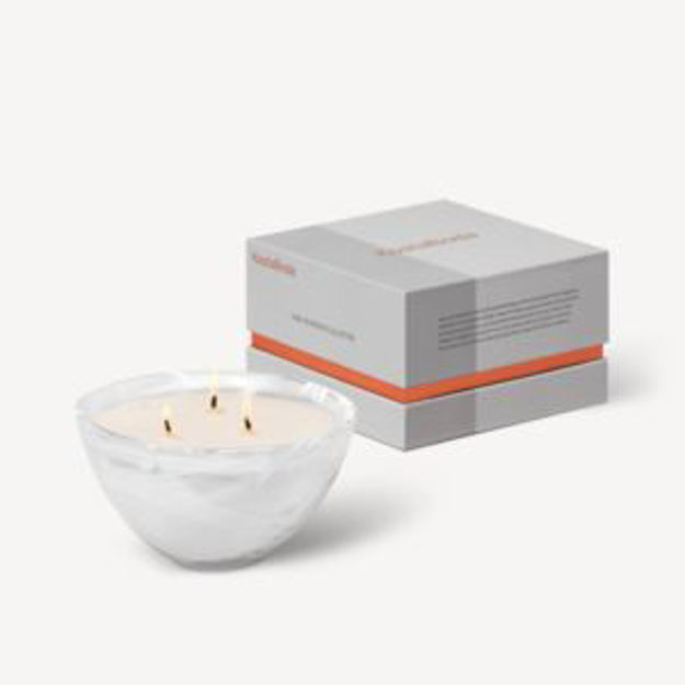 Picture of Contrast Candle White/White