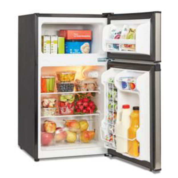 Picture of Cuisinart 3.1 Cu. Ft. Compact Stainless Steel Mini Fridge with Freezer