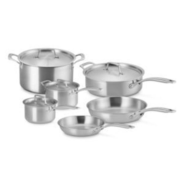 Picture of 10pc Essential Stainless Steel Cookware Set