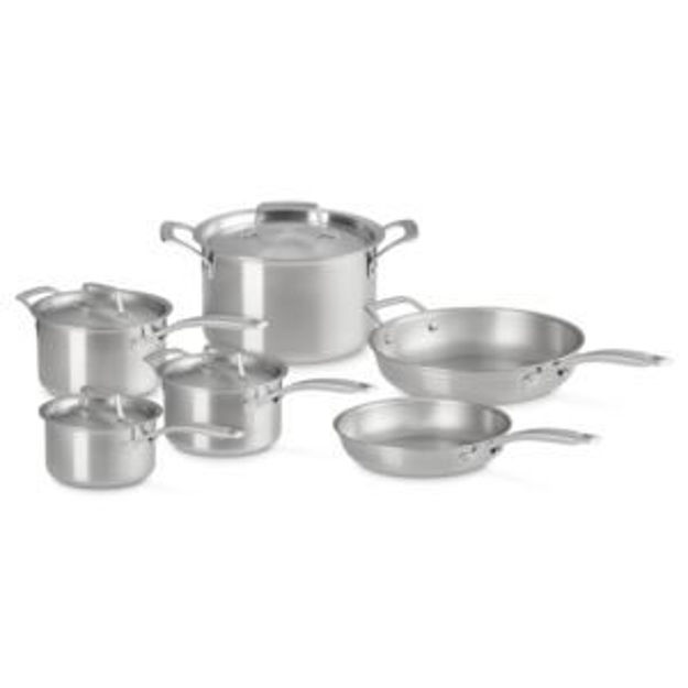 Picture of 10pc Essential Stainless Steel Coowkare Set
