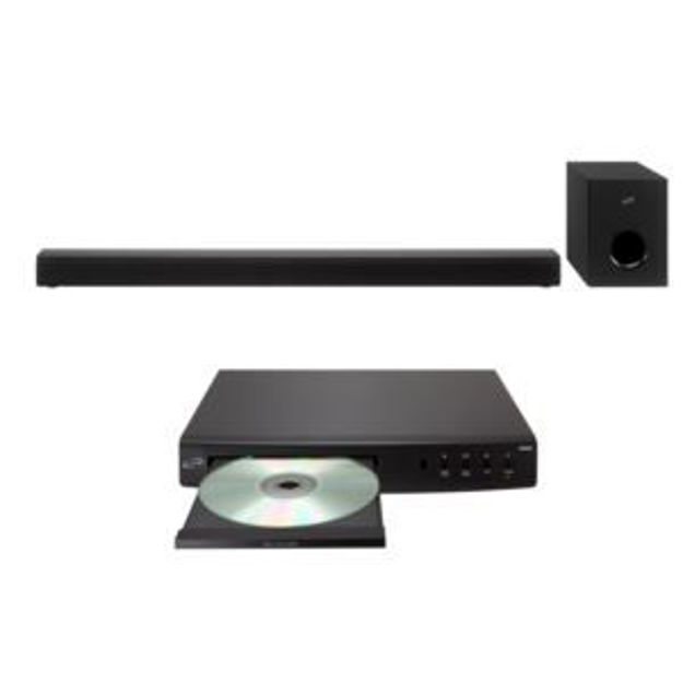 Picture of Theater Bundle w/ DVD Player, 37" Soundbar & Subwoofer