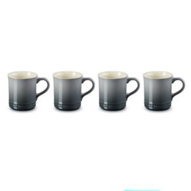Picture of Set of 4 Vancouver Mugs Oyster
