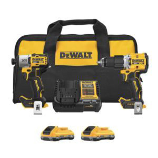 Picture of 20V MAX XR 2-Speed Hammer Drill & Impact Combo Kit w/ 2 XR POWERPACK Batteries