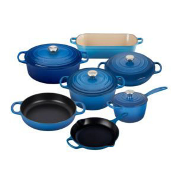 Picture of 11pc Signature Cast Iron Cookware Set Marseille