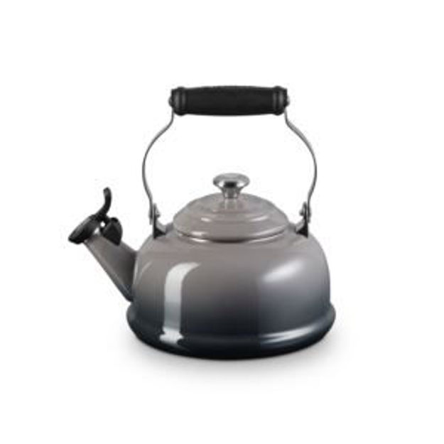Picture of Classic Whistling Kettle w/ Metal Finishes Oyster