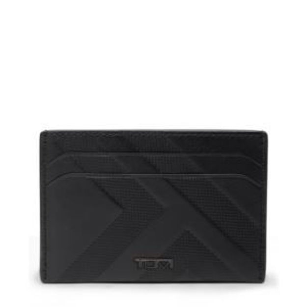 Picture of Nassau Slg Slim Card Case - Black Oversized T