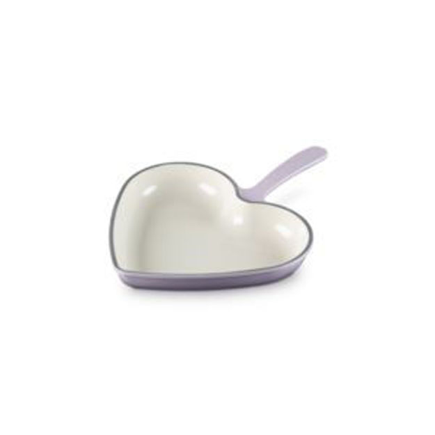 Picture of 10.25" Traditional Cast Iron Heart Skillet Provence